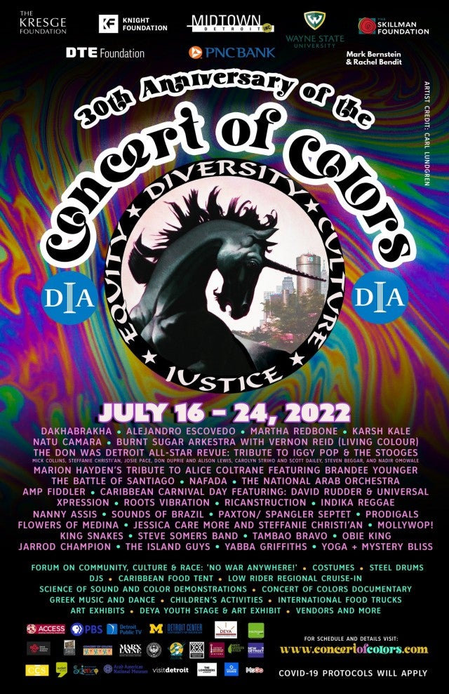 Concert of Colors poster