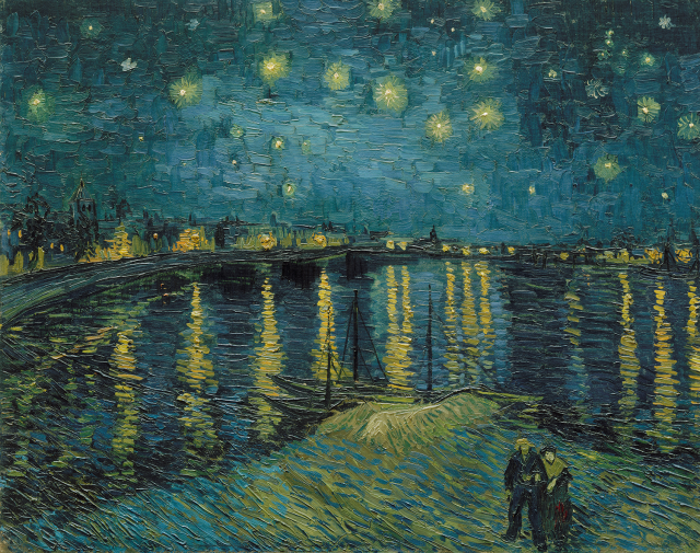 Vincent van Gogh, Starry Night over the Rhône, 1888, Musée d’Orsay, Paris  RECENT FEATURES From the Director, August 2022 From the Director, July 2022 From the Director, June 2022 From the Director, May 2022 CATEGORIES Conservation (4) Volunteer (6) From The Director (81) In the Community (8) Artist Features (4) Behind the scenes (1) Art in Public Spaces (2) At the DIA (3) DIA at Home (21) DFT @ Home (12) Free Family Fun (6) Public Mural in Detroit  #DetroitArt Share your snaps of #DetroitArt, like this photo of a stunning mural in Southwest Detroit taken by Gayle Hart.  A woman observing the Diego Rivera Murals Experience the DIA At Home To continue to provide our community with free access to our world-renowned collection (and more!), we offer online resources with opportunities for reflection, connection, expression and delight while you stay safe at home.   Find your DIA At Home