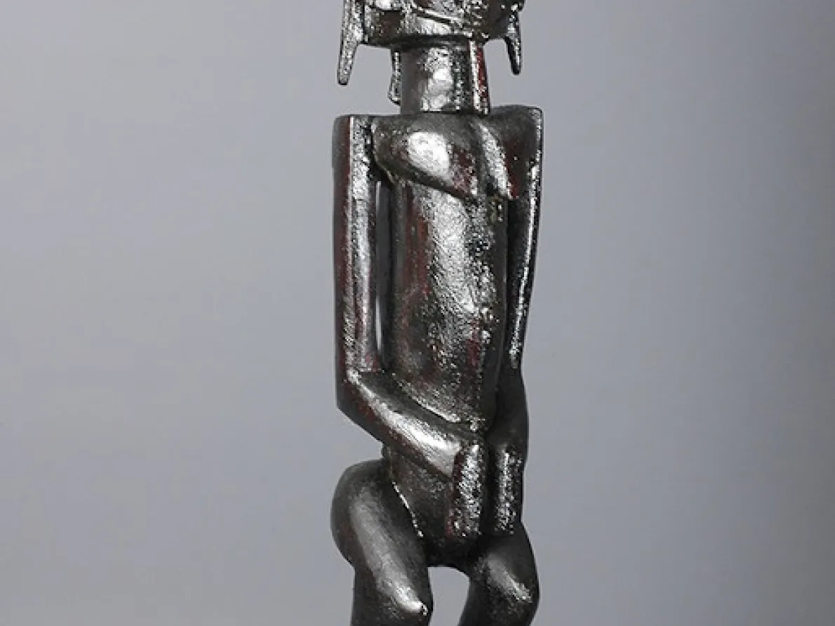 "Maternity Figure," 1800s or earlier, Unknown artist, Dogon culture. Detroit Institute of Arts.