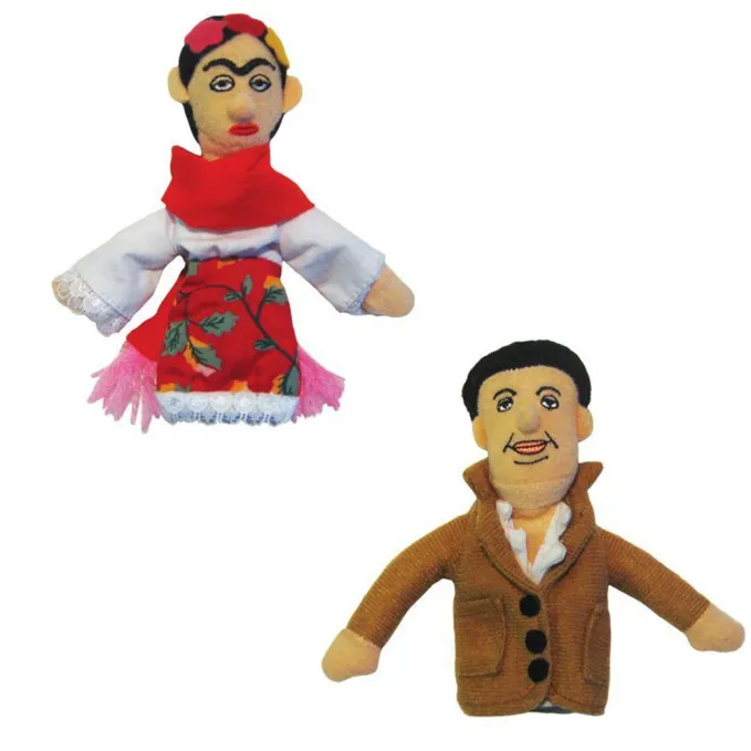 Diego and Frida Finger Puppets